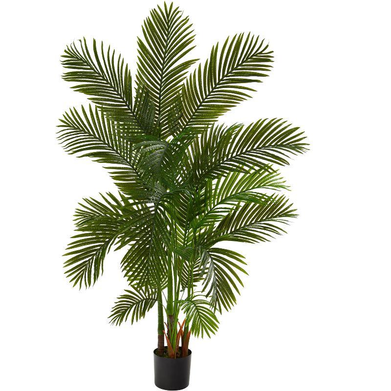 Nearly Natural 6-ft Areca Palm Artificial Tree