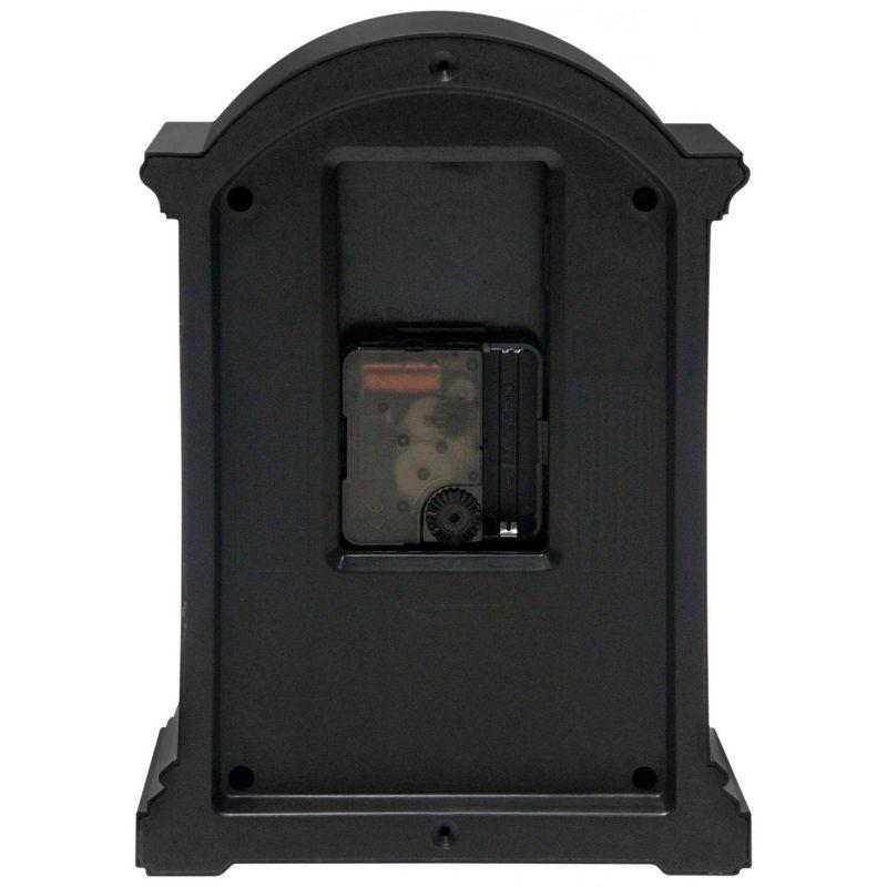 Infinity Instruments Classic Grandfather Plastic Tabletop Clock 9 Inches