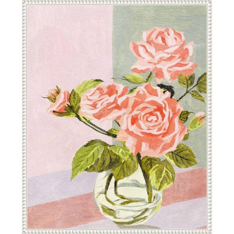 Amanti Art Douces Roses I by Melissa Wang Framed Wall Art Print