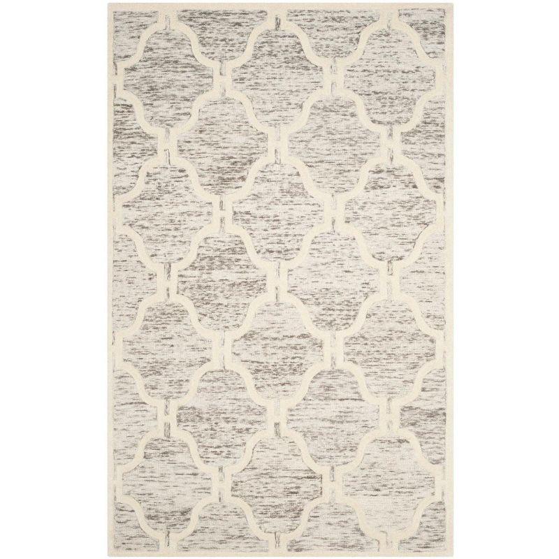 Angulay Hand Tufted Wool Geometric Rug