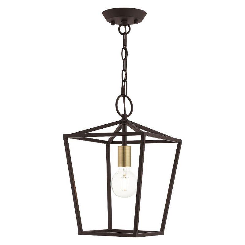 Livex Lighting Devonshire 1 - Light Pendant in  Bronze