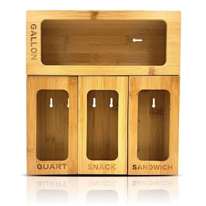 Palm Naki Storage Bag Organizer & Bag Holder for Kitchen Plastic Bag Storage