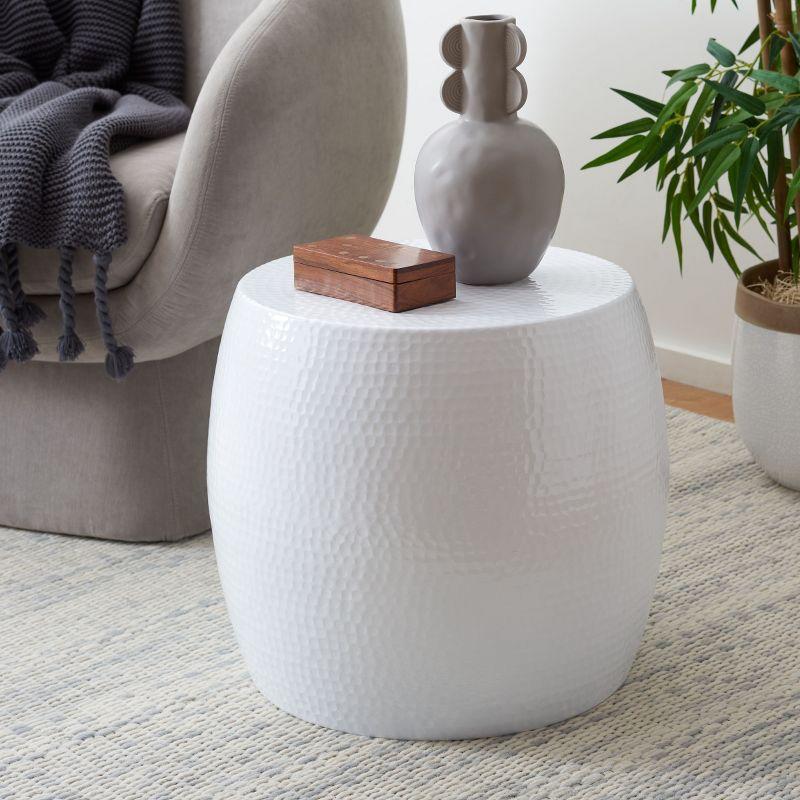 Odin Round Stool/End Table - Safavieh