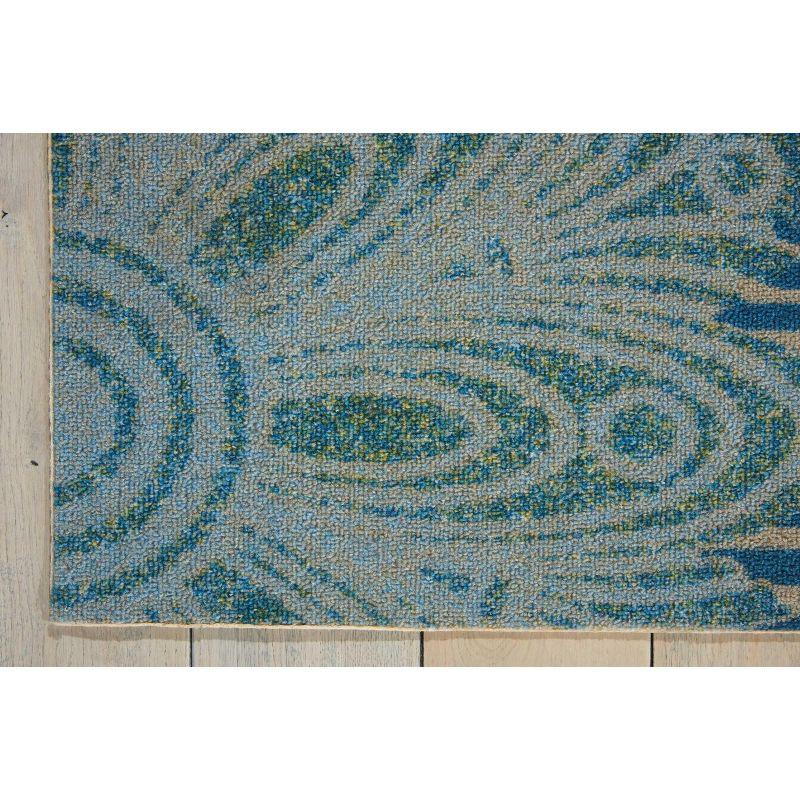 Nourison Home & Garden Blue Indoor/Outdoor Area Rug RS092