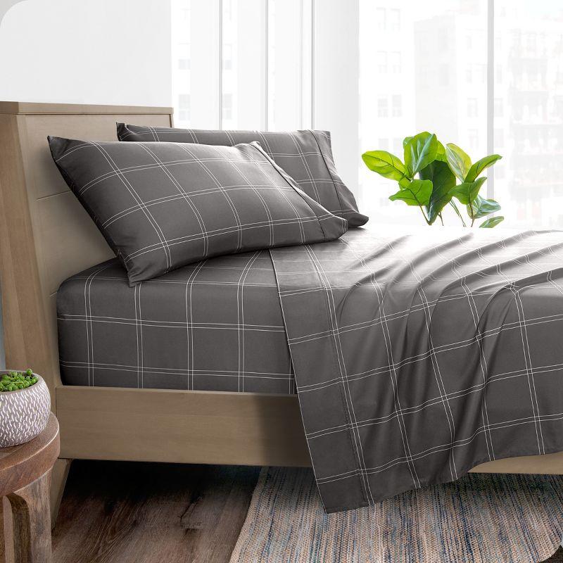 Bare Home Plaid Microfiber Sheet Set | Wayfair