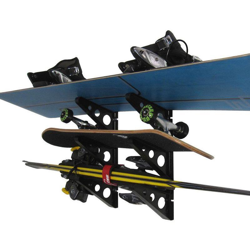 StoreYourBoard Trifecta Ski Storage Rack | 3 Levels
