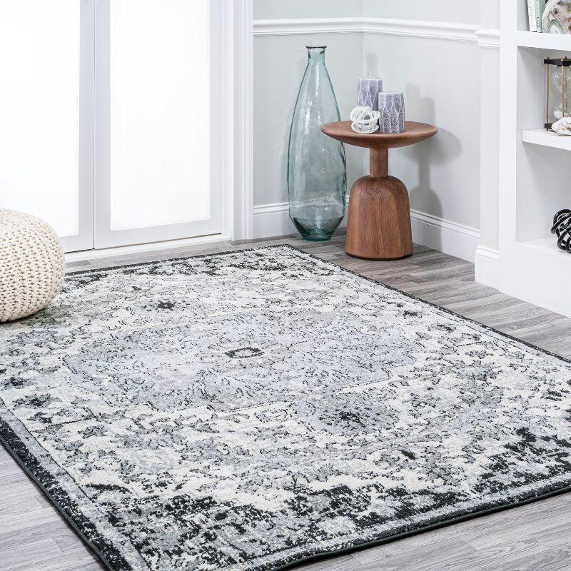 Anaise Ornate Boho Medallion Area Rug - JONATHAN Y