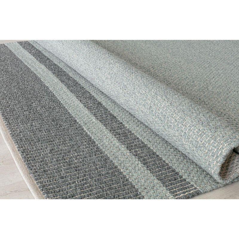 Rugs America Daphne DN10B Farmhouse Border Area Rug for Dining Room Rug Neutral Rug Living Room Rug Kitchen, 8'x10'