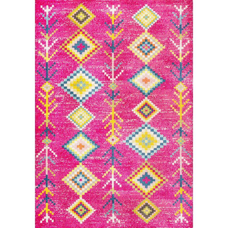 JONATHAN Y Love Geometric Area Rug