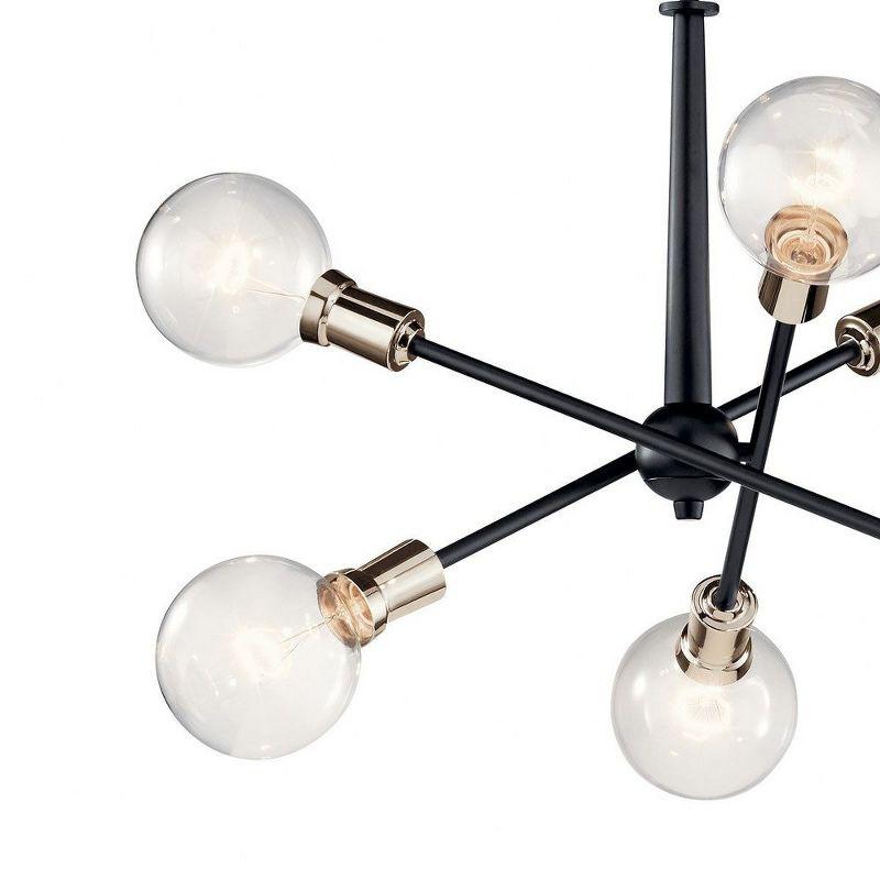 Kichler Lighting Armstrong 6 - Light Chandelier in  Black