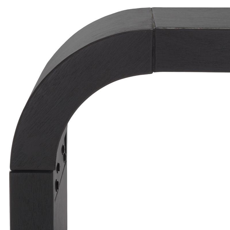 Liasonya Curved Console Table - CNS6604A - Brown - Safavieh