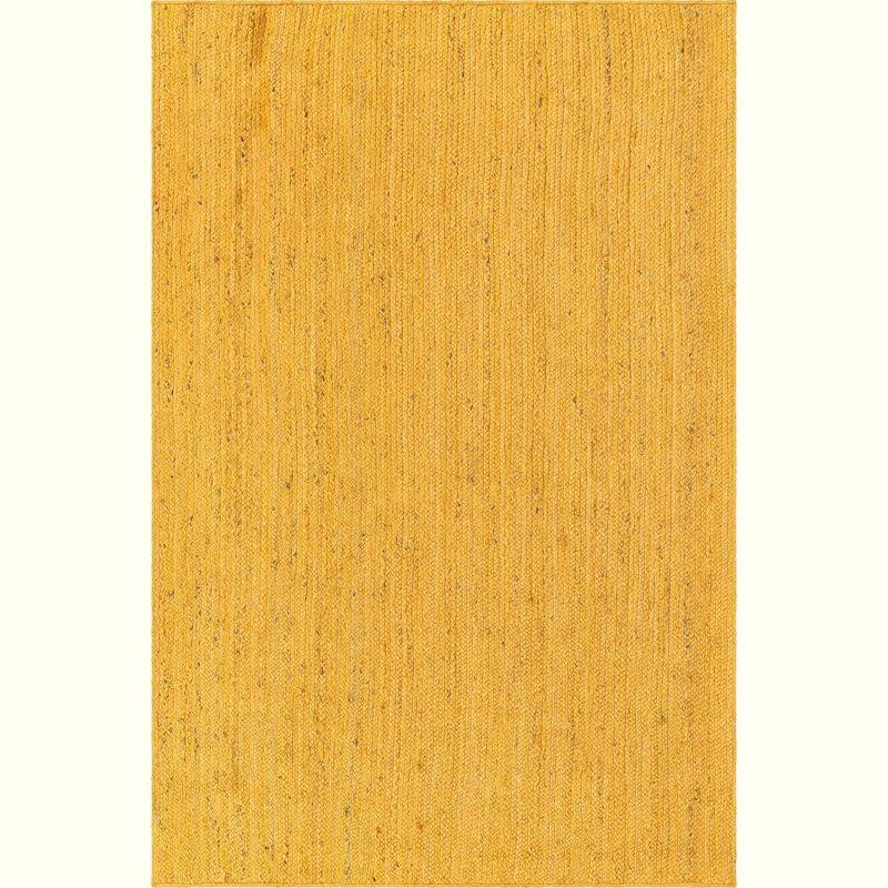 Unique Loom 6' 1 x 9' 0 Goa Braided Jute Rectangle Area Rug