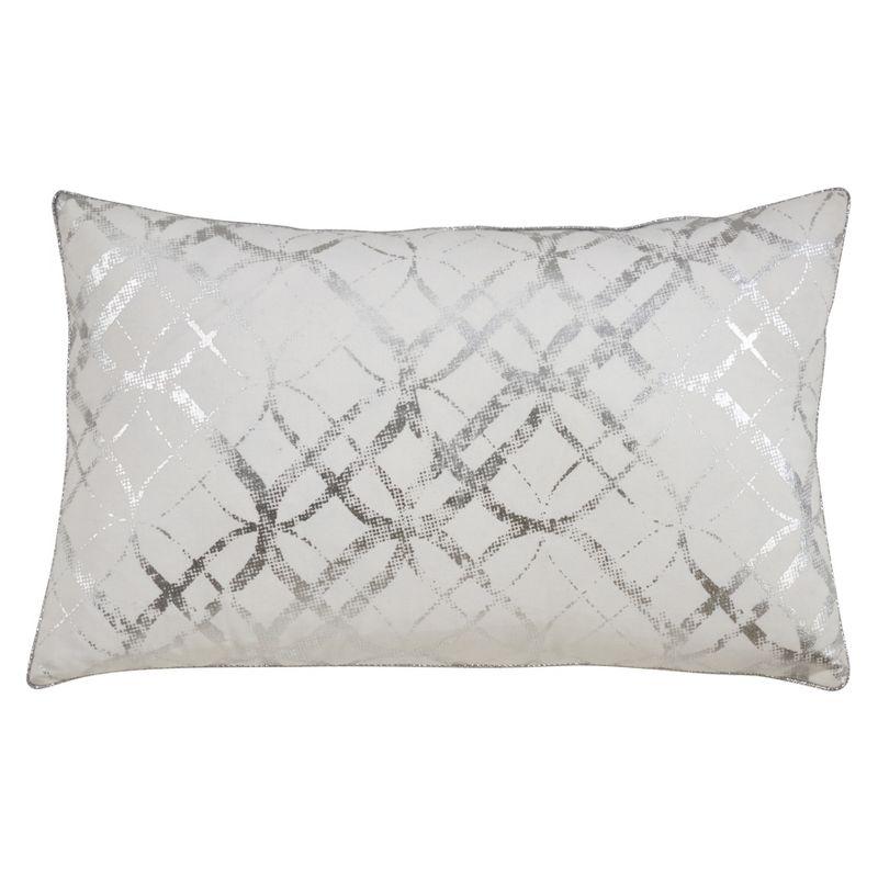 Saro Lustrous Pillow Collection Cotton Throw Pillow