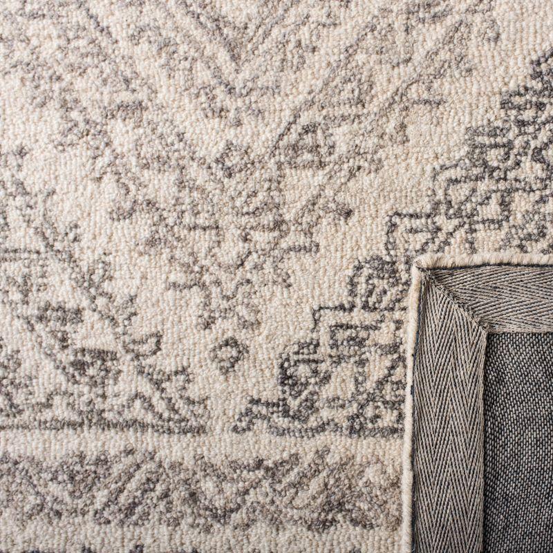 Micro-Loop MLP206 Hand Tufted Indoor Area Rug - Ivory/Light Brown - 5'x8' - Safavieh