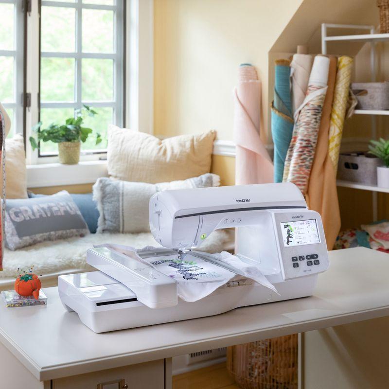 Brother NQ1700E 6" x 10" Computerized Embroidery Machine With Software & Magnetic 5x7 Hoop