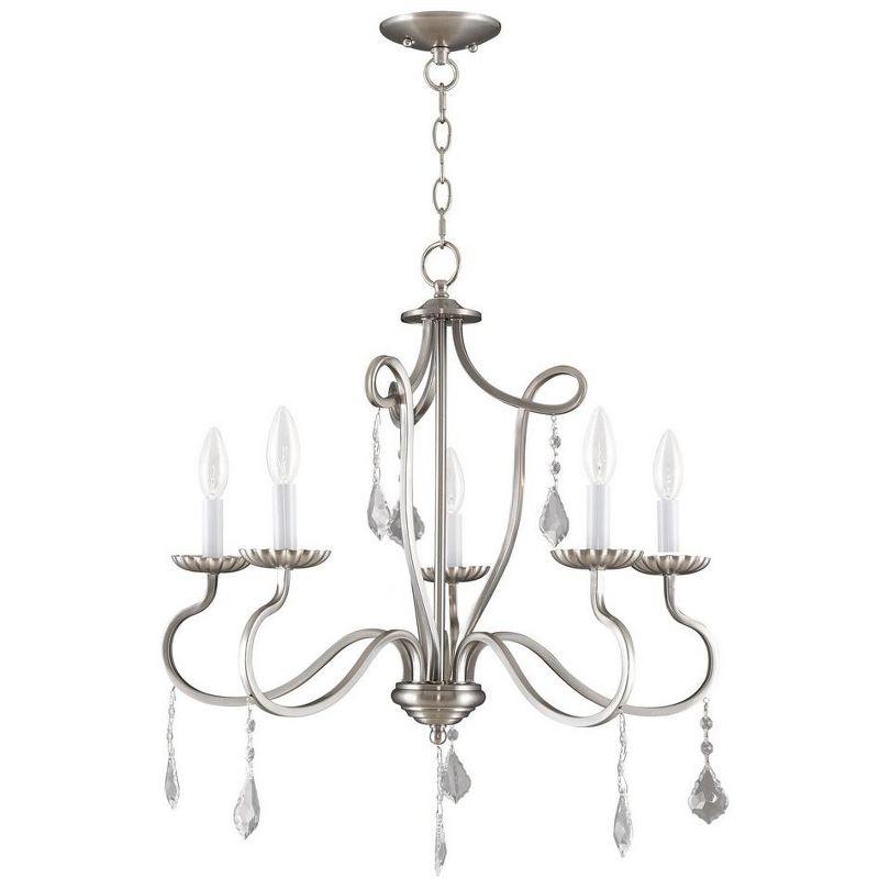 Livex Lighting Callisto 5 - Light Chandelier in  Brushed Nickel