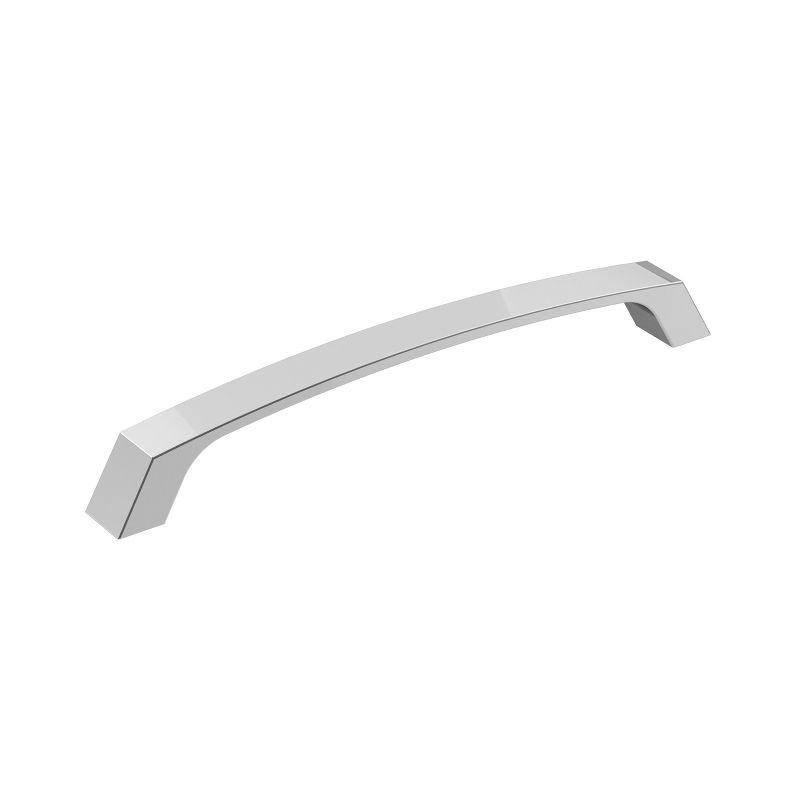 Polished Chrome Modern Cabinet and Drawer Pull Bar