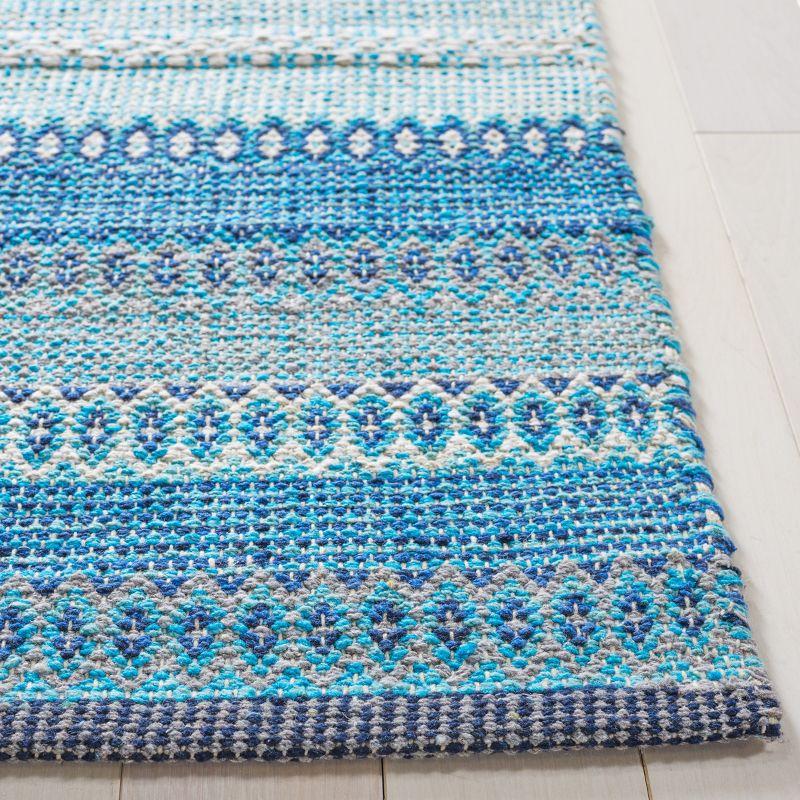 Montauk MTK851 Hand Woven Area Rug - Grey/Blue - 3'x5' - Safavieh.