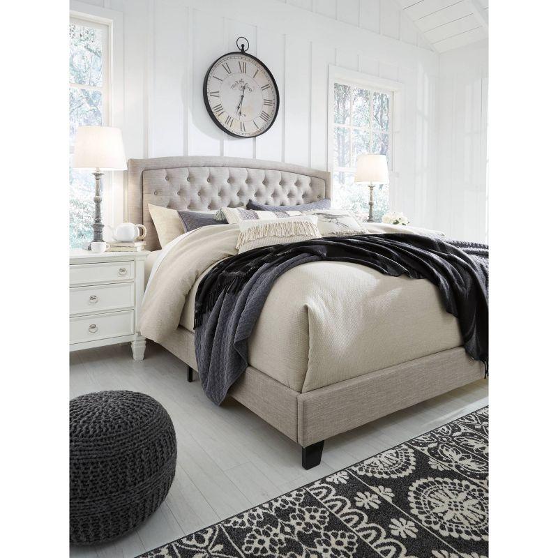 King Jerary Upholstered Bed Gray - Signature Design by Ashley