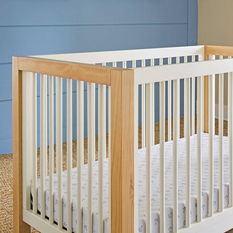 Nantucket 3-In-1 Convertible Crib with Toddler Bed Conversion Kit