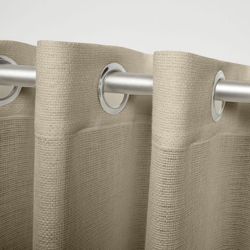 Cabana Solid Heavyweight Indoor Outdoor Curtains