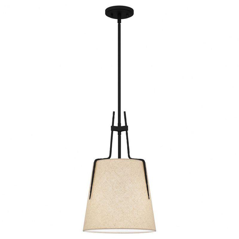 Quoizel Lighting Leona 1 - Light Pendant in  Matte Black