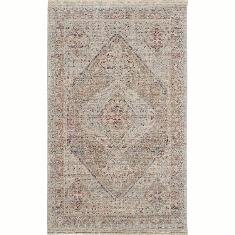 Nourison Enchanting Home Persian Indoor Area Rug Beige/Grey 3' x 5'