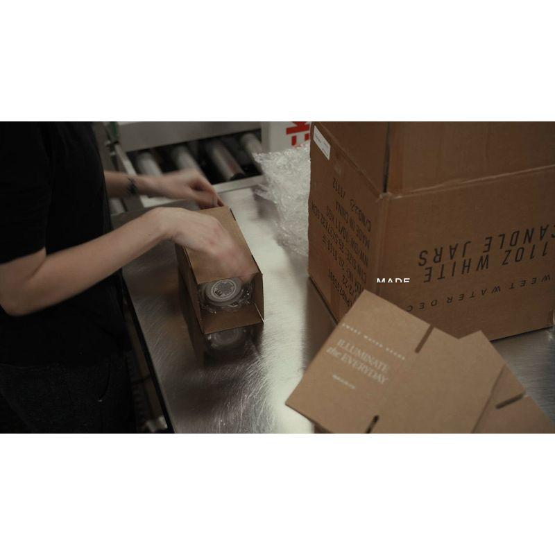 Sweet Water Decor Widlflowers and Salt 9oz Clear Jar Soy Candle