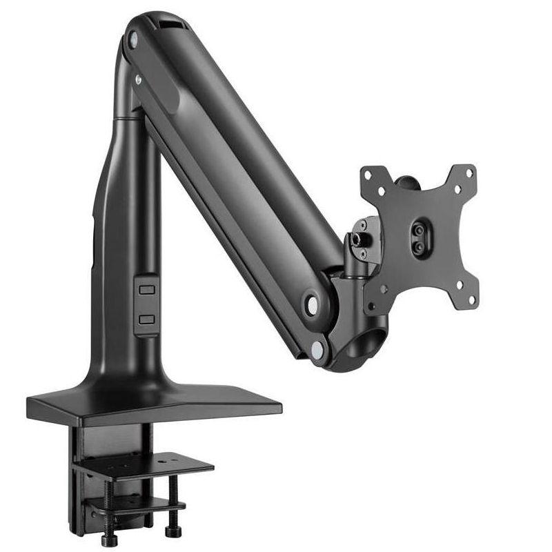 Monoprice Heavy-Duty Single-Monitor Full-Motion Adjustable Gas-Spring Desk Mount for 32~49in Screen Computer Monitor Stand - Workstream Collection