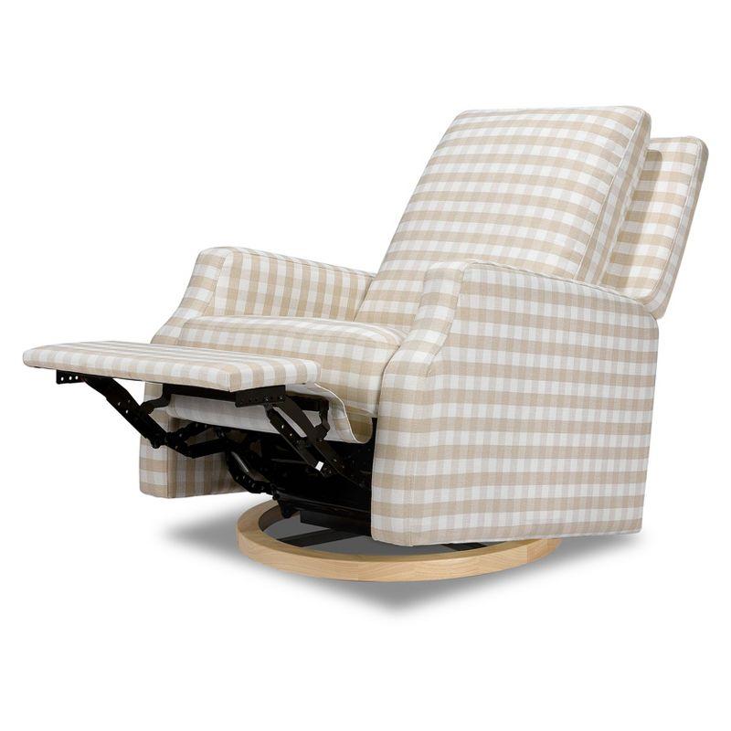 Crewe Upholstered Swivel Reclining Glider