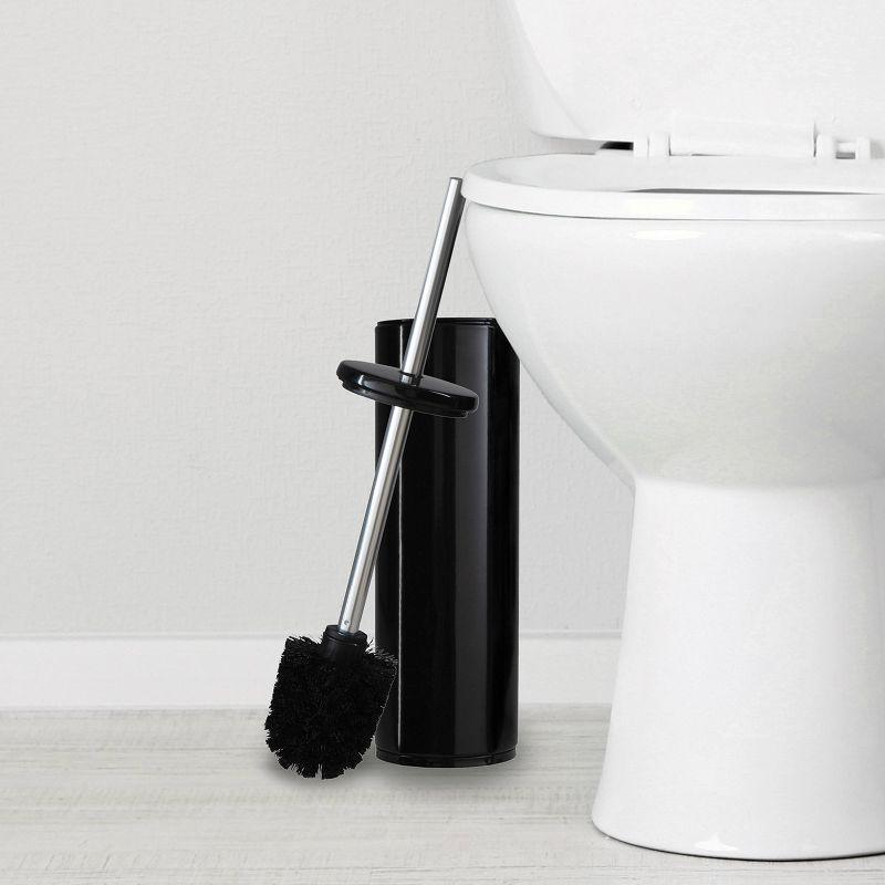 Bath Bliss Bath Bliss Metal Toilet Brush And Holder
