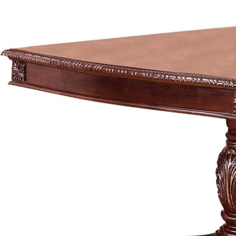 Acme Furniture 46" Chateau De Ville Dining Table Cherry Finish