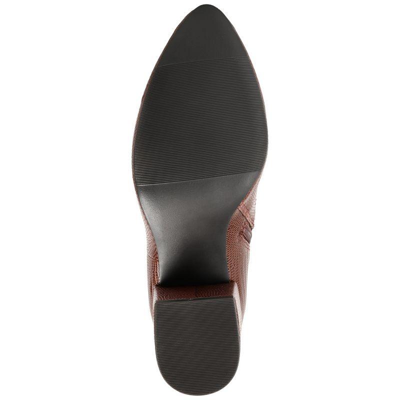 Journee Collection Extra Wide Calf Women's Tavia Boot Brown 10