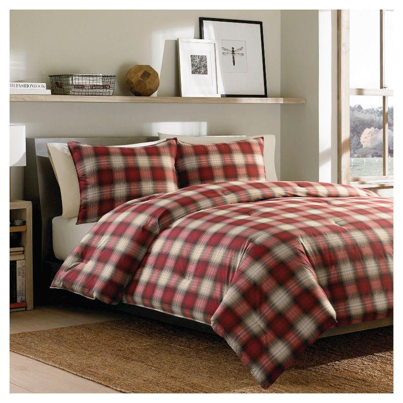 Eddie Bauer Eddie Bauer Navigation Plaid Cotton Reversible Comforter Set