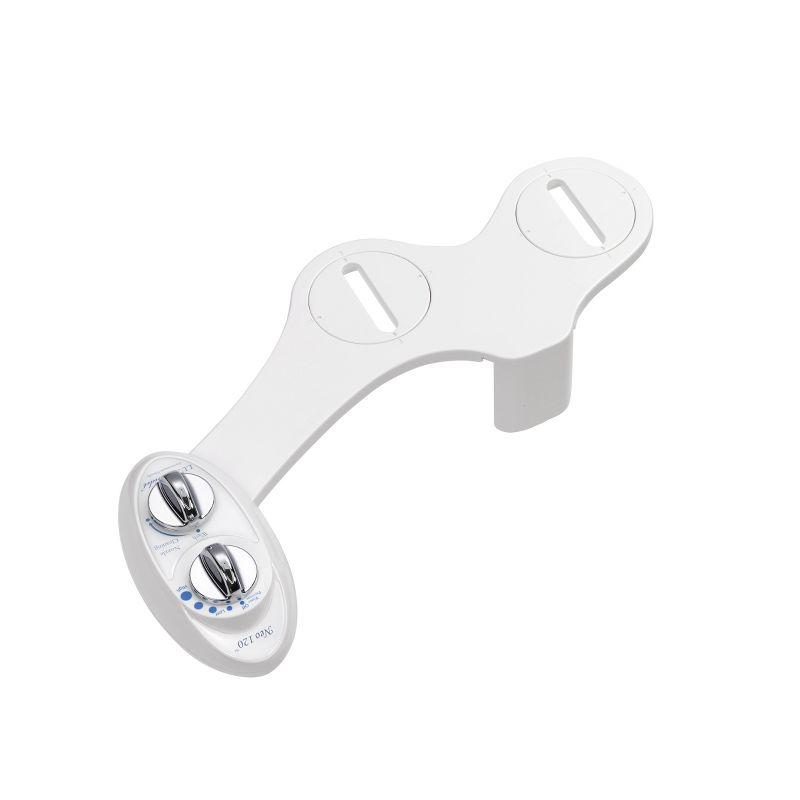 NEO 120 Mechanical Bidet Attachment White - LUXE Bidet: Hygienic Wash, Easy Install, Non-Electric, Ceramic Core