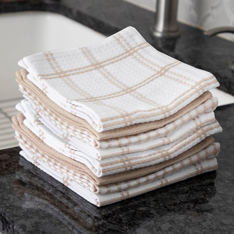 T-fal Flat Waffle Kitchen Dishcloth Set