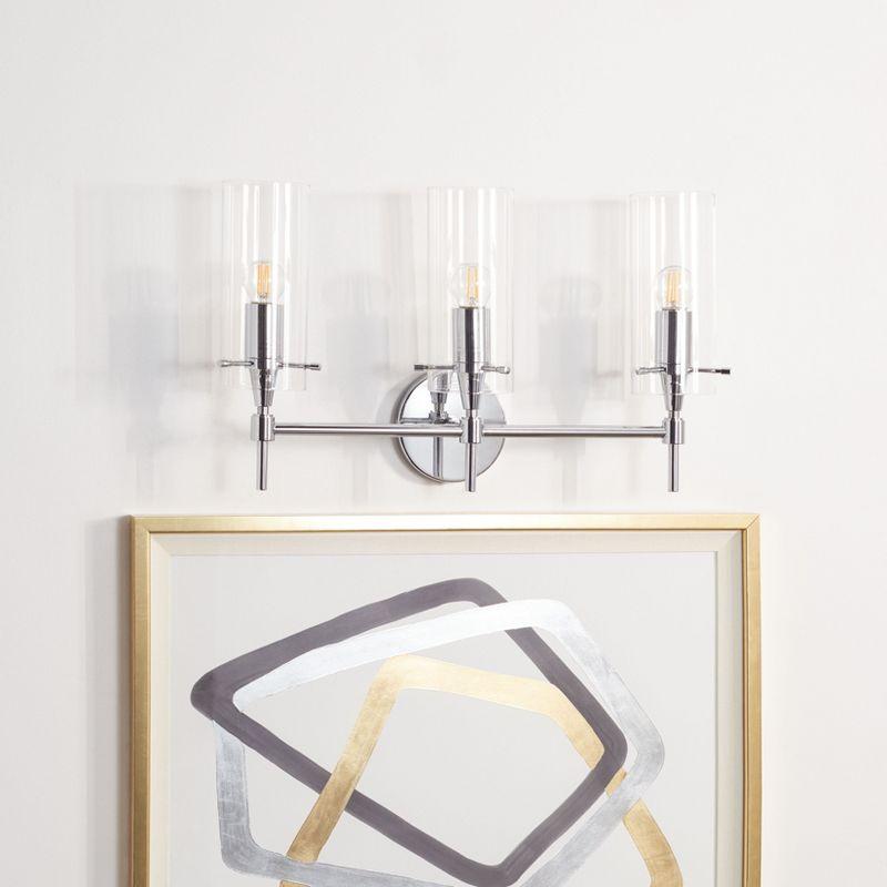 Norala Vanity Sconce - SCN5001 - Chrome - Safavieh