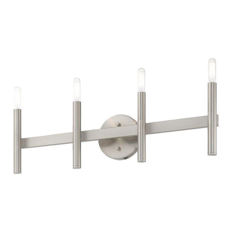 Livex Lighting Copenhagen 4 - Light Vanity in  Brushed Nickel