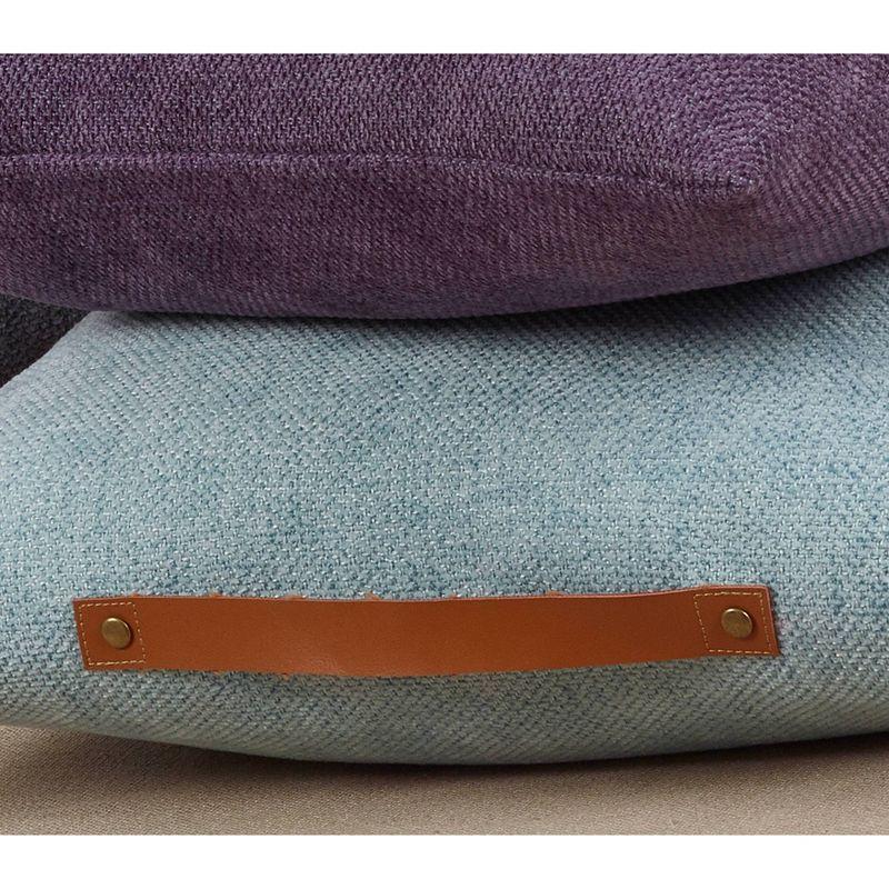 Saro Porter Collection Reversible Throw Pillow