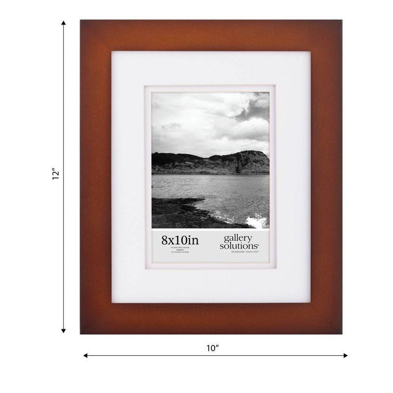 Gallery Solutions Gallery Solutions Wall Mount Or Tabletop Double Airfloat  Mat Picture Frame
