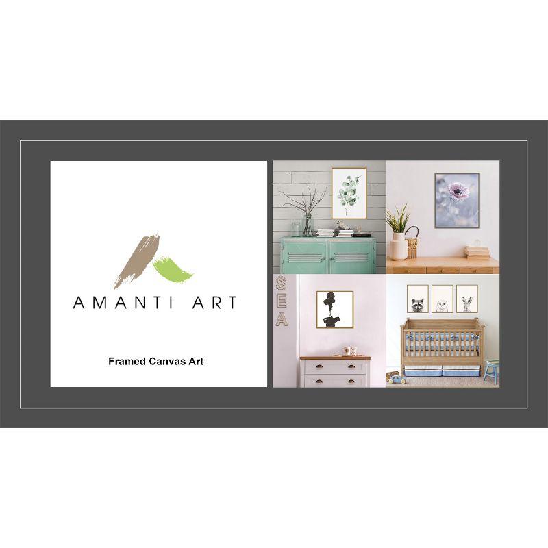 16"x16" Relax II by Farida Zaman Framed Canvas Wall Art - Amanti Art: Boho Bathroom Decor, Bathtub & Plant Motifs