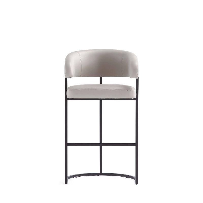 Manhattan Comfort Augusta Modern Leatherette Upholstered Barstool