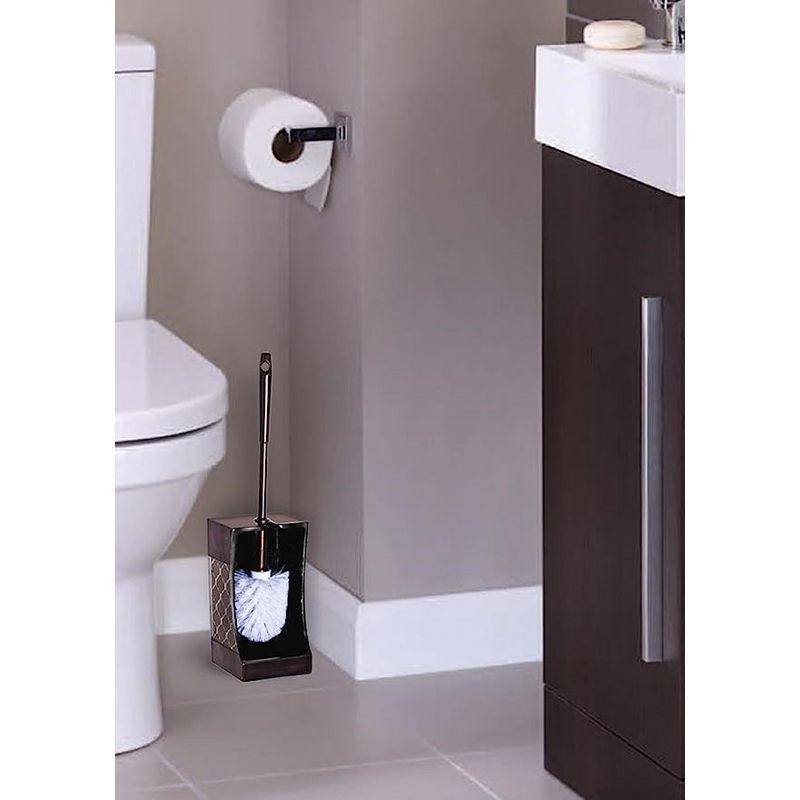 Dahlia Free Standing Toilet Brush and Holder