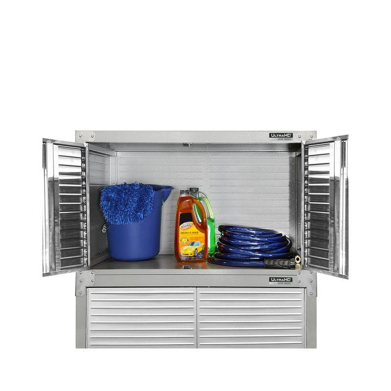 UltraHD® Seville Classics UltraHD 2-Piece Storage Cabinet Set, 30" W x 18" D x 90.5" H