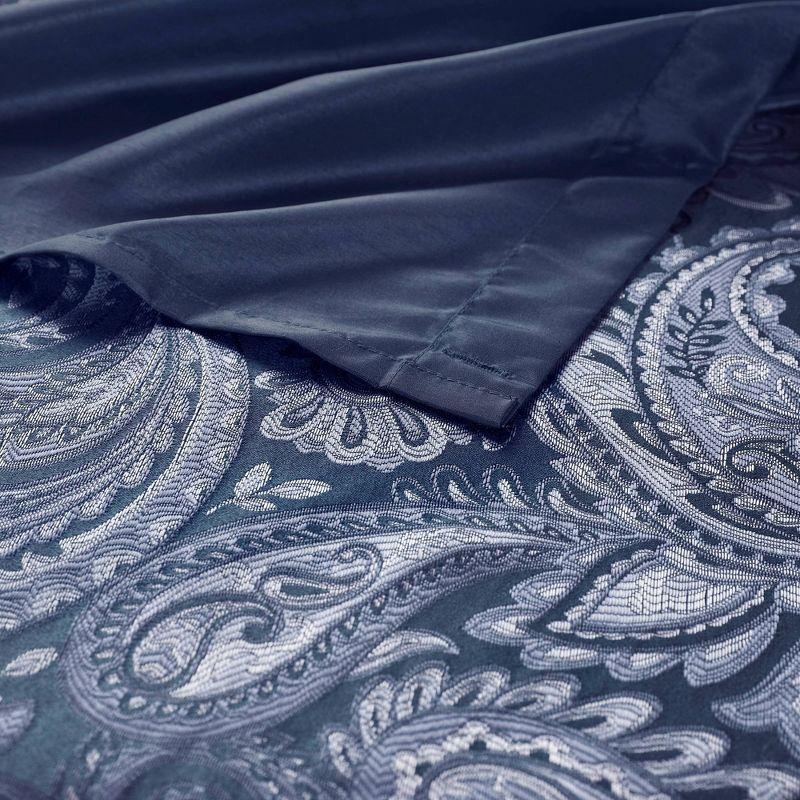 Madison Park Aubrey Paisley Jacquard Shower Curtain