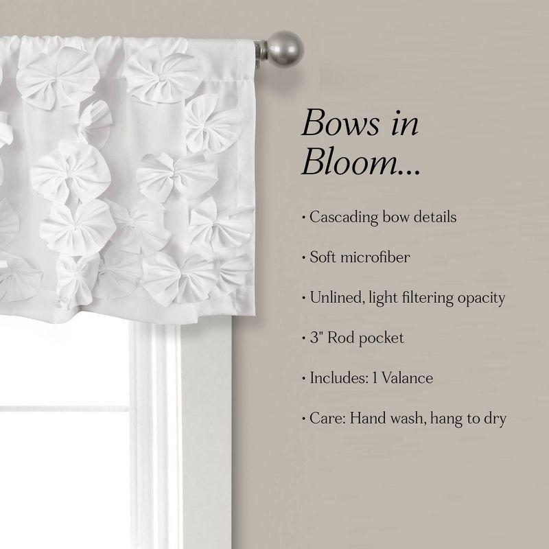Lush Decor Scalloped 52'' W Window Valance