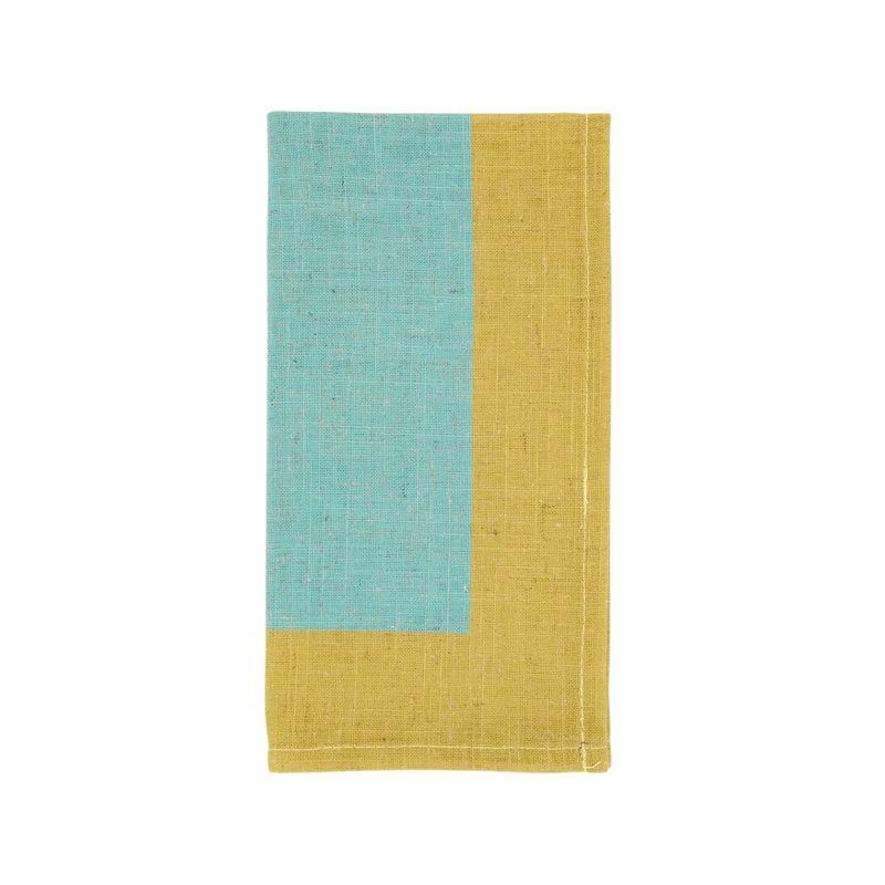 85% Polyester - 15% Linen No Pattern Rectangle Napkin