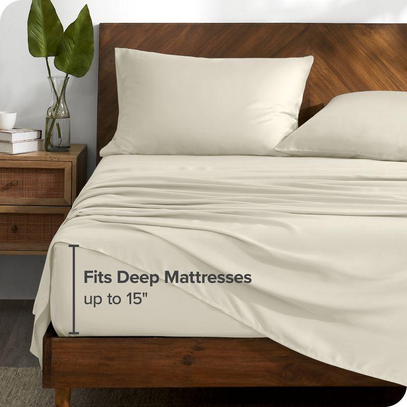 Twin XL Natural TENCEL™ Lyocell Sheet Set by Bare Home