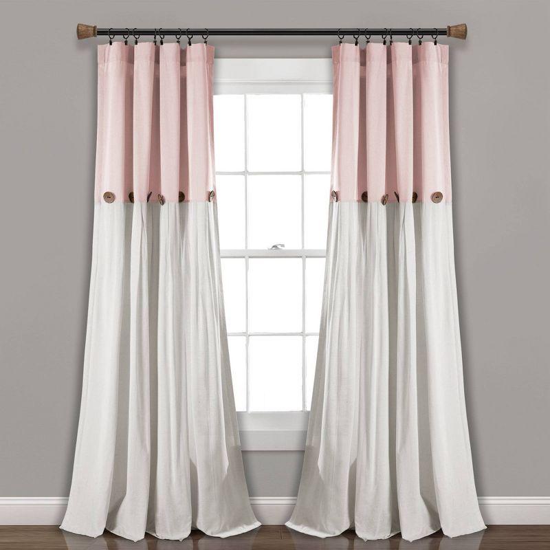 Beckham Semi Sheer Curtain Panel