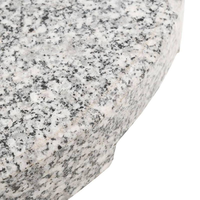 VidaXL Parasol Base Granite Round 44.1 lb